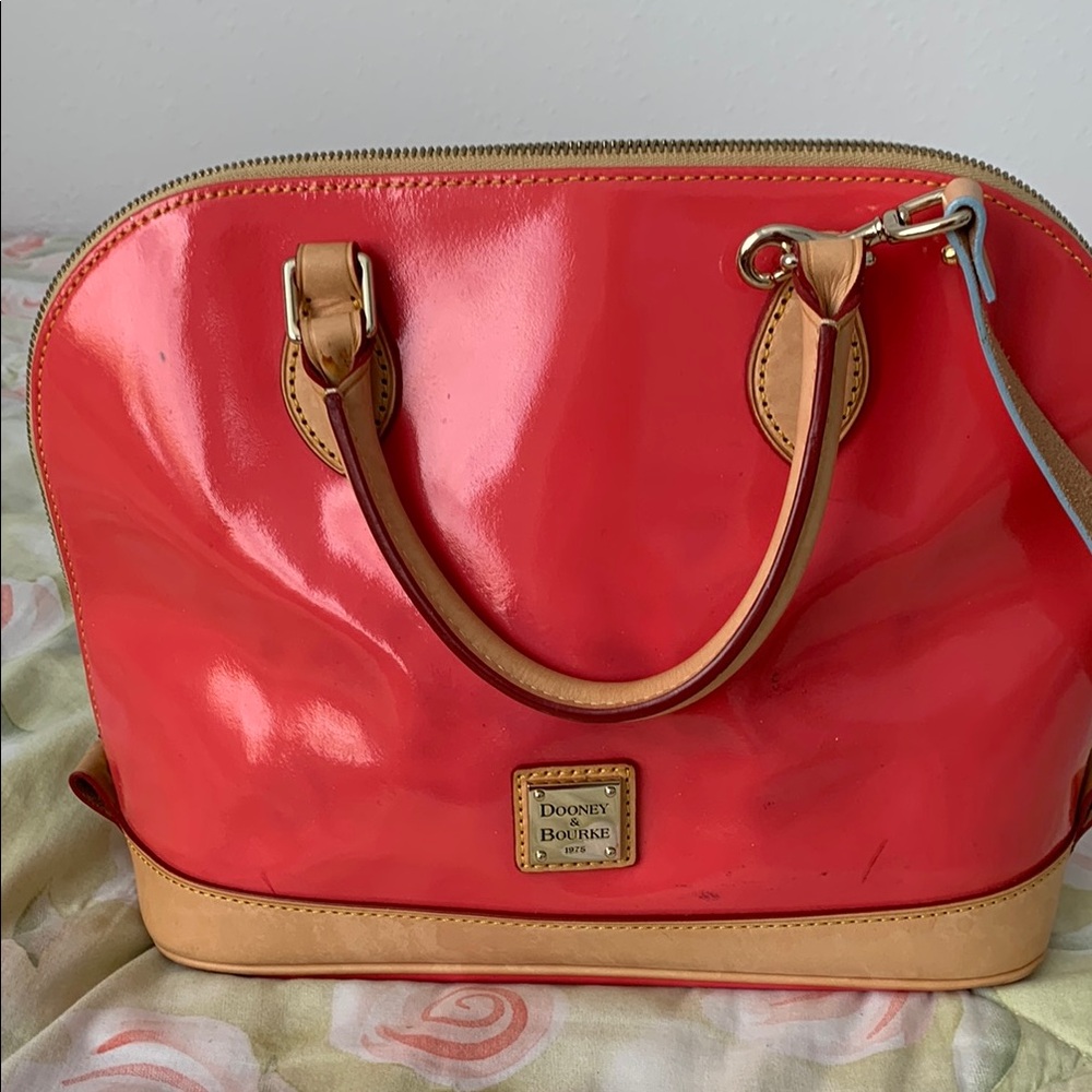 COPY - Dooney & Bourke Red and Tan Women's Bag
